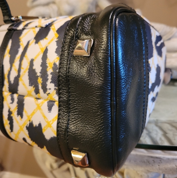 L.A.M.B. by Gwen Stefani Leopard Print Speedy Satchel Luxury Designer Bag #565 - Picture 9 of 13